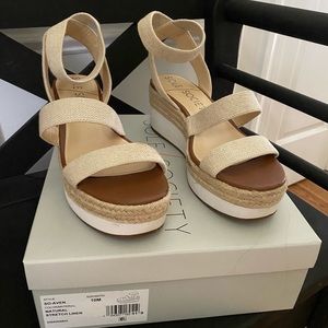 Sole Society platform sandals